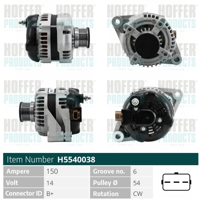 Cod. H5540038